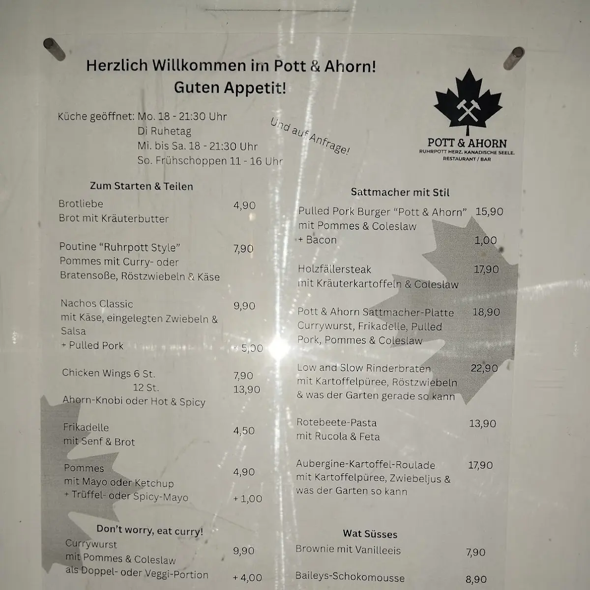 Speisekarte photo 2