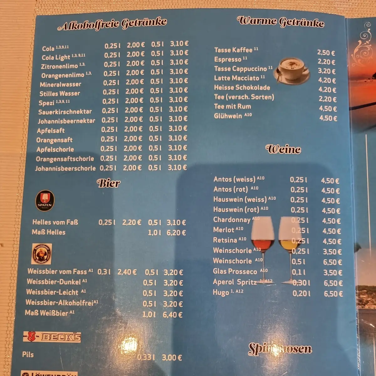 Speisekarte photo 3