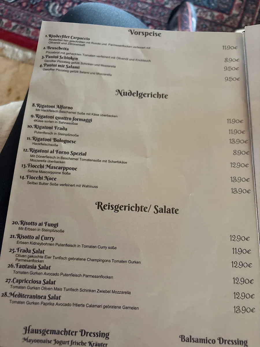 Speisekarte photo 3