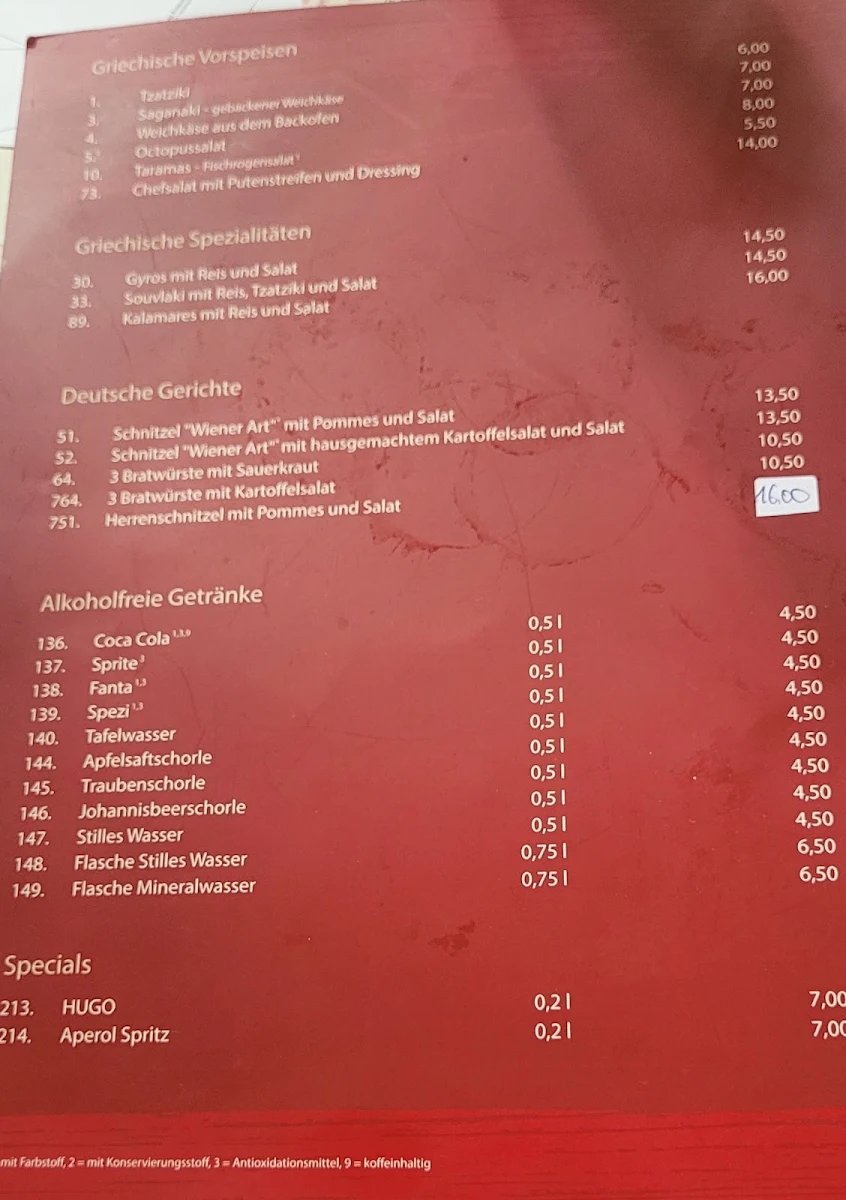 Speisekarte photo 3