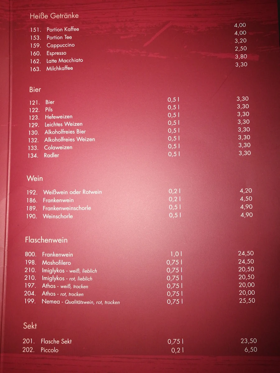 Speisekarte photo 4