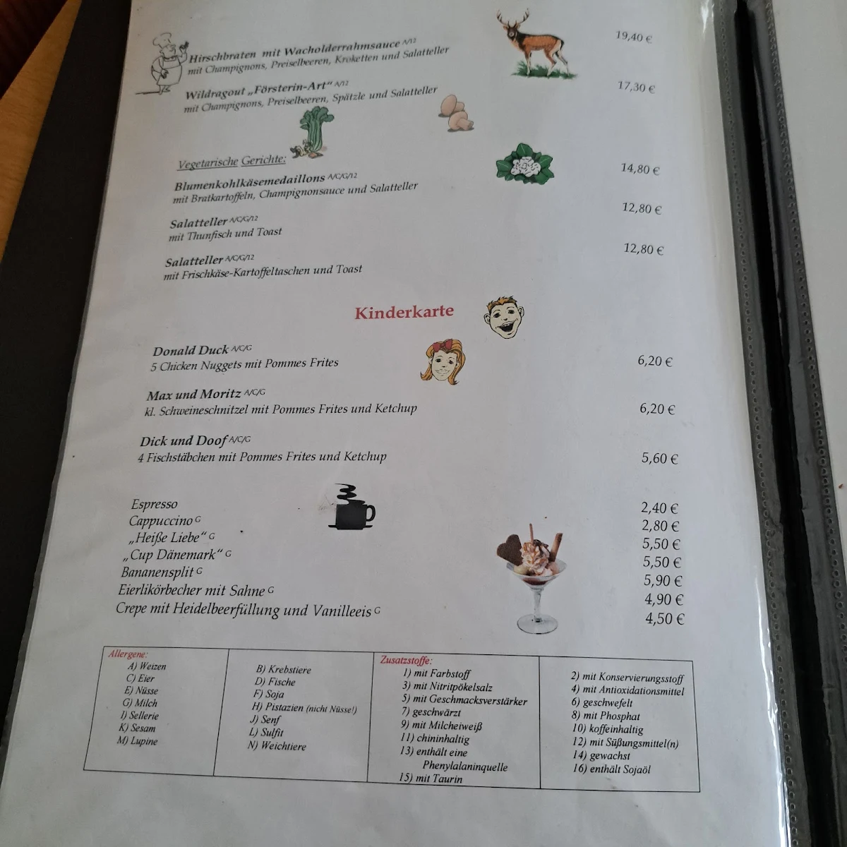Speisekarte photo 1