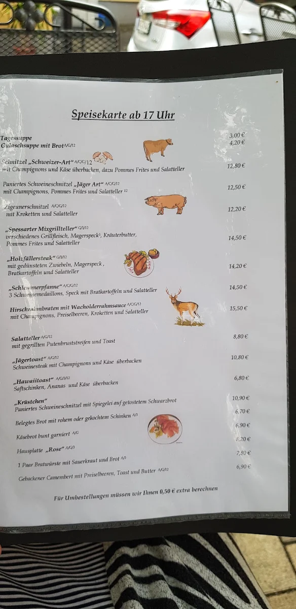 Speisekarte photo 5
