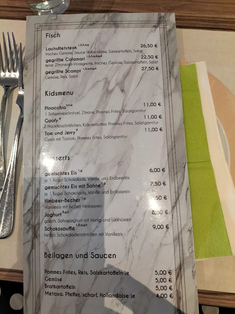 Speisekarte photo 4