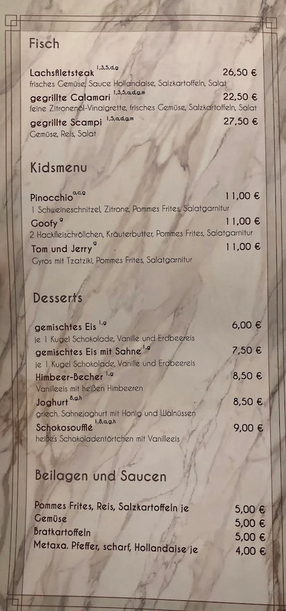 Speisekarte photo 6