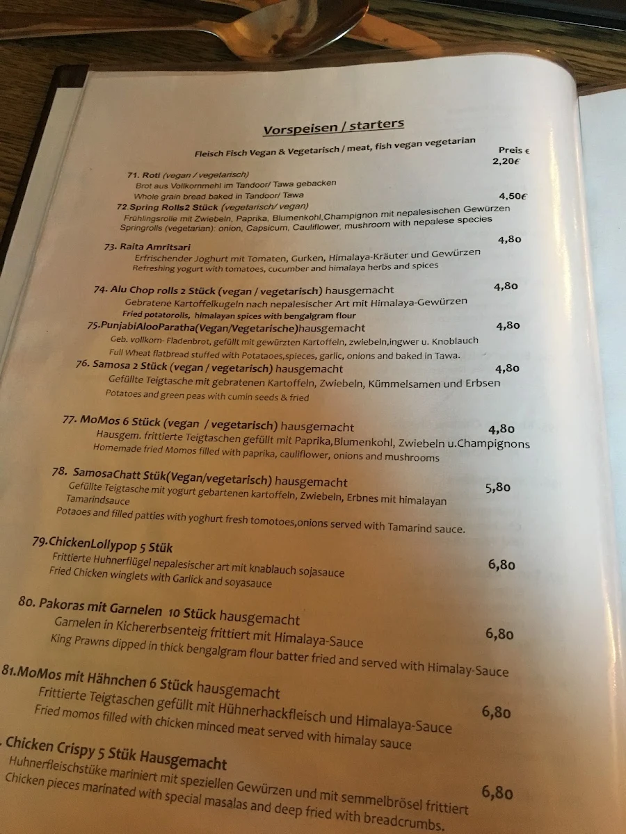 Speisekarte photo 7