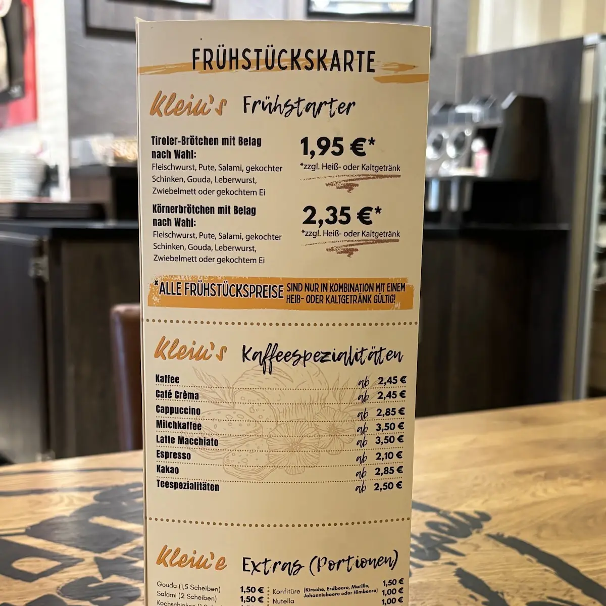 Speisekarte photo 1