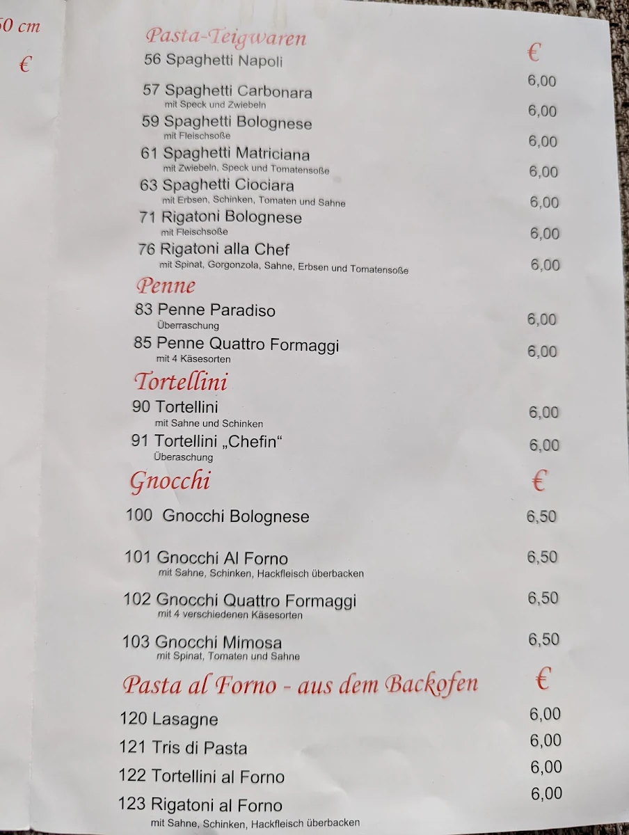 Speisekarte photo 6