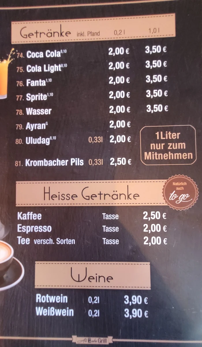 Speisekarte photo 8