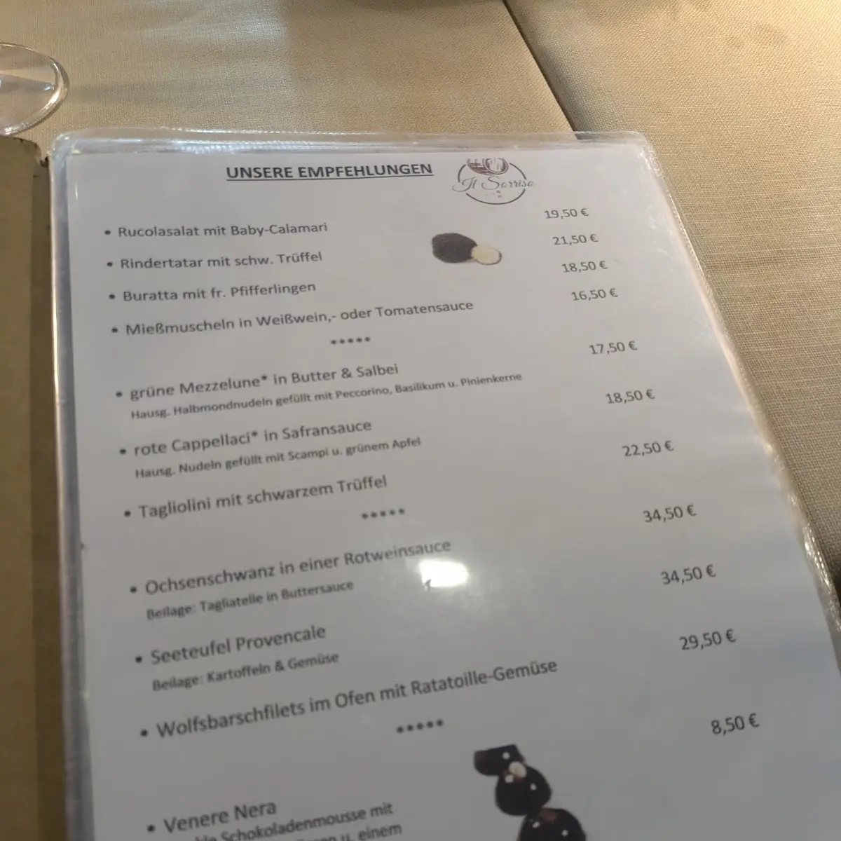 Speisekarte photo 1