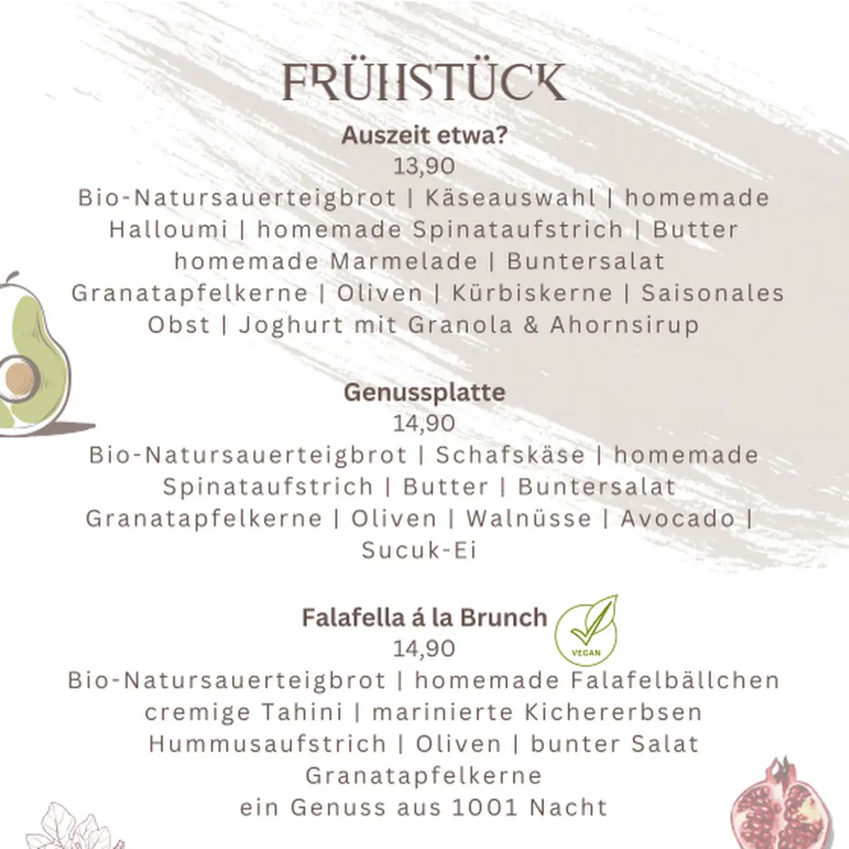 Speisekarte photo 1