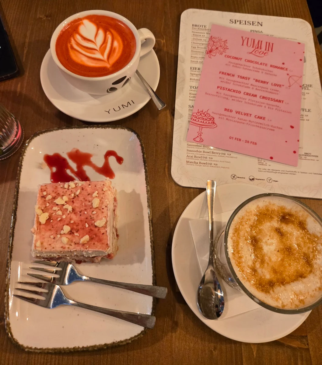 Speisekarte, Yumi Café
