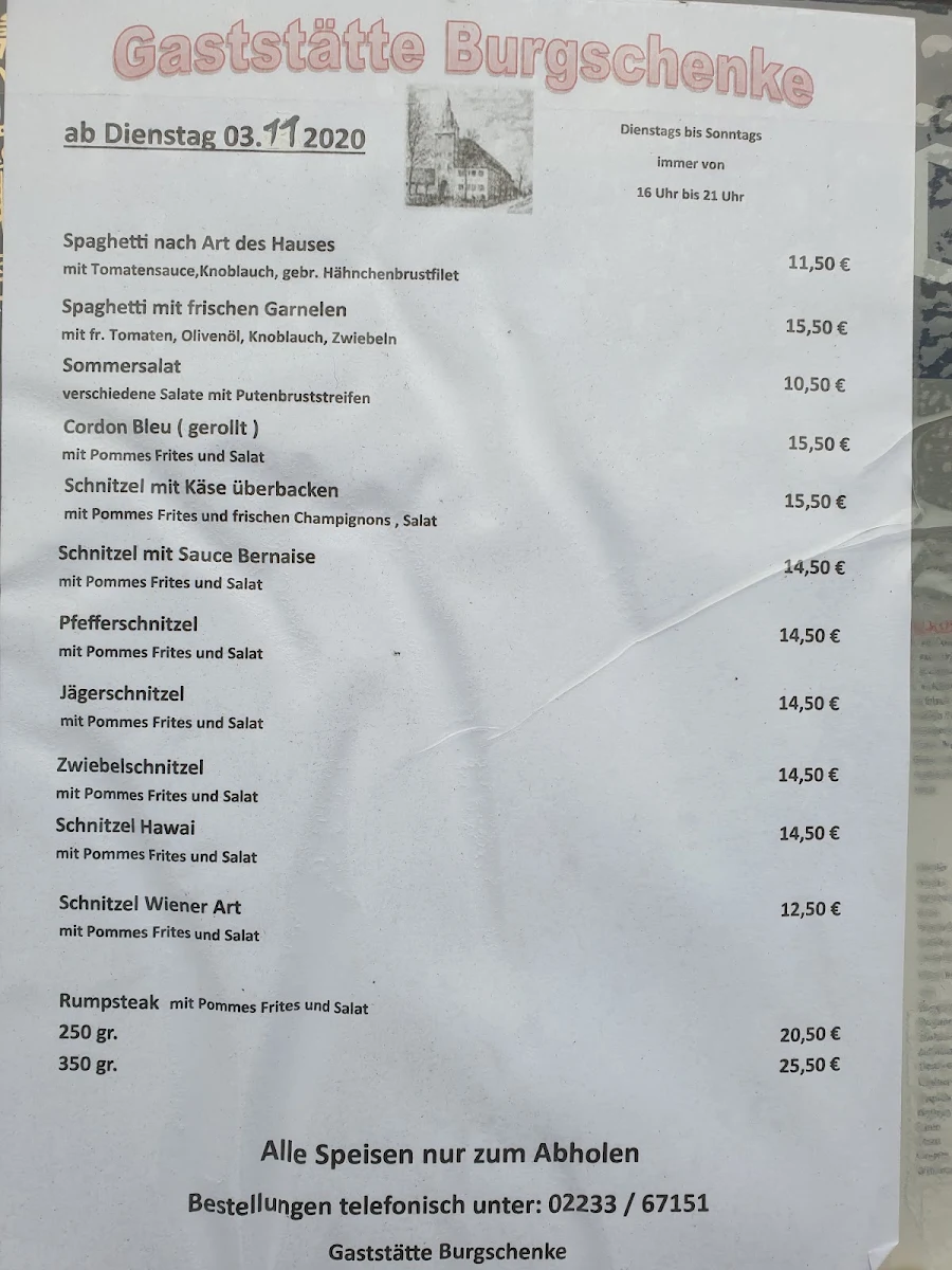 Speisekarte photo 1