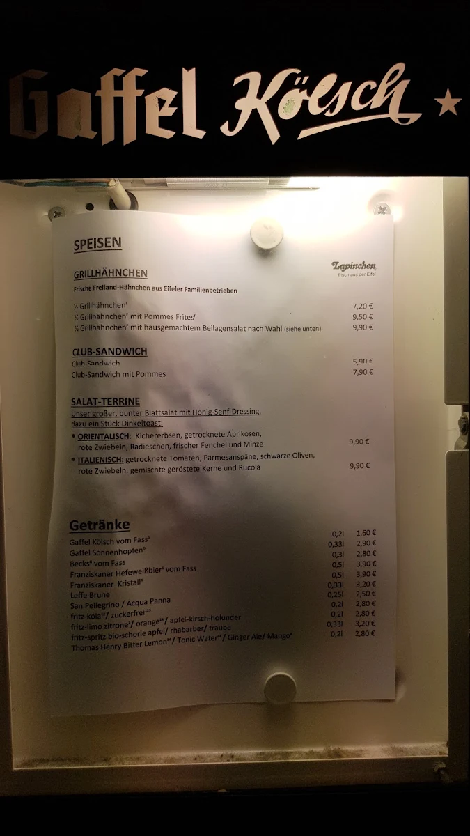 Speisekarte photo 2
