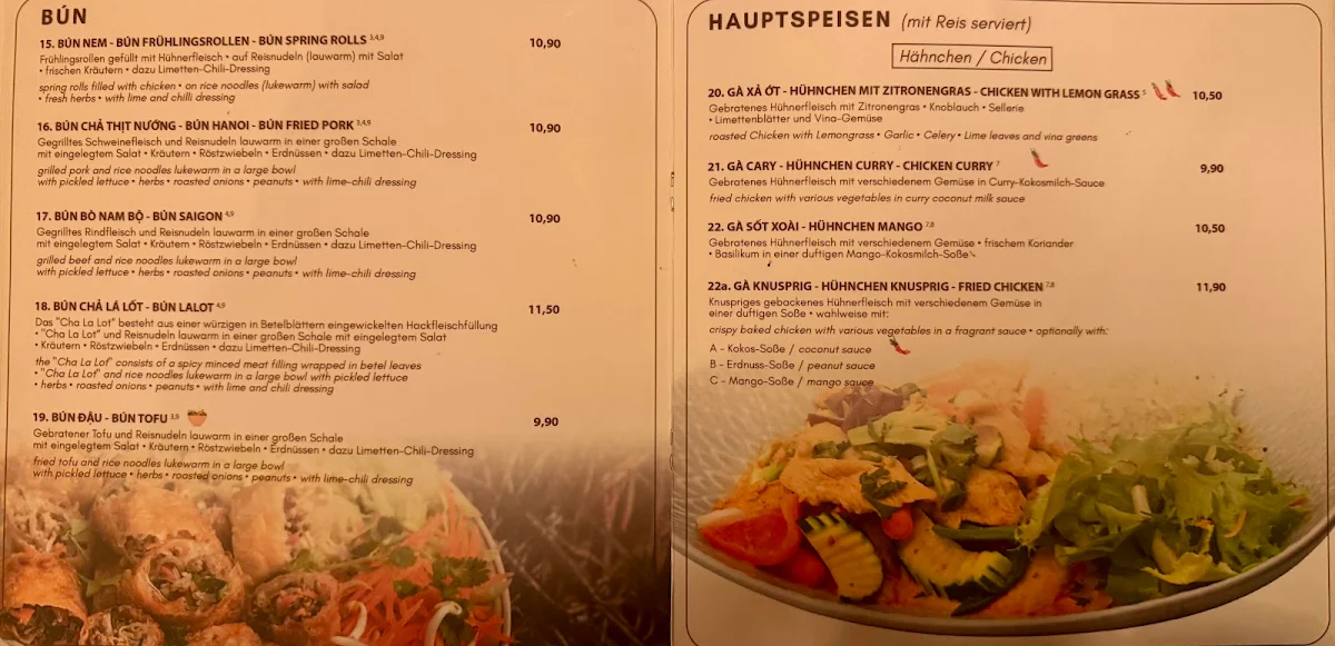 Speisekarte photo 9