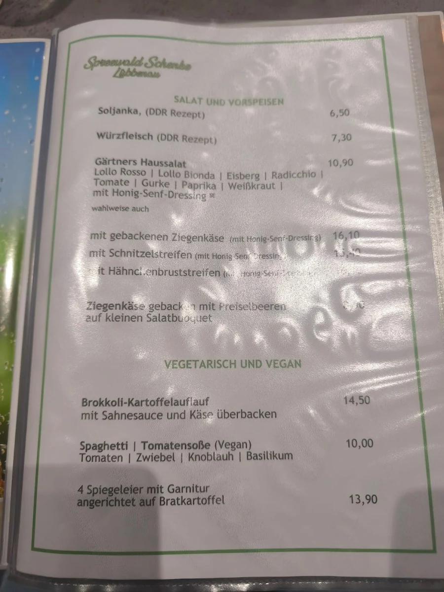 Speisekarte photo 3