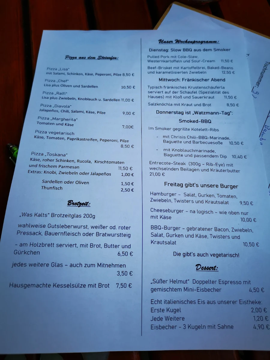 Speisekarte photo 3
