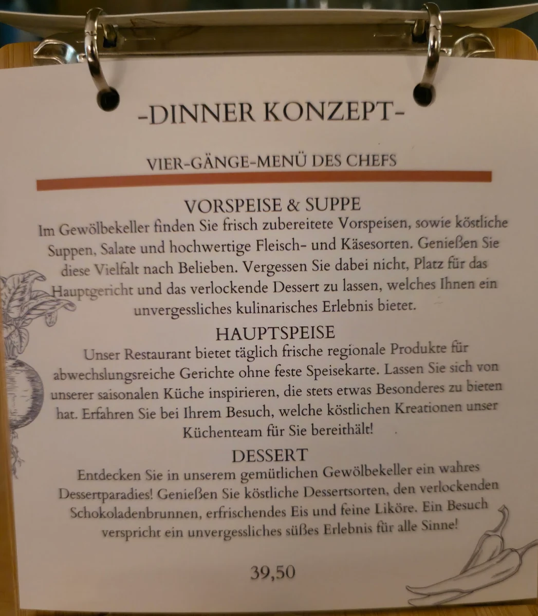 Speisekarte photo 1