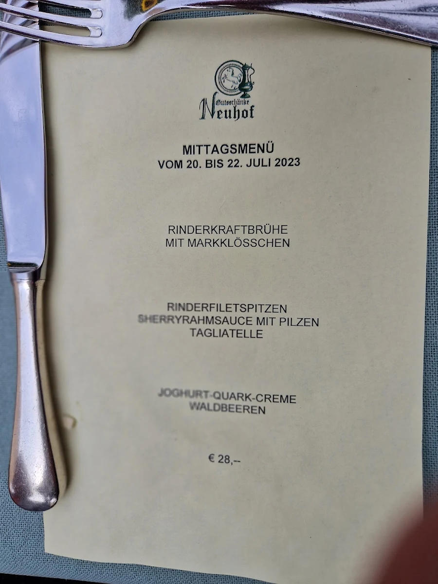 Speisekarte photo 6