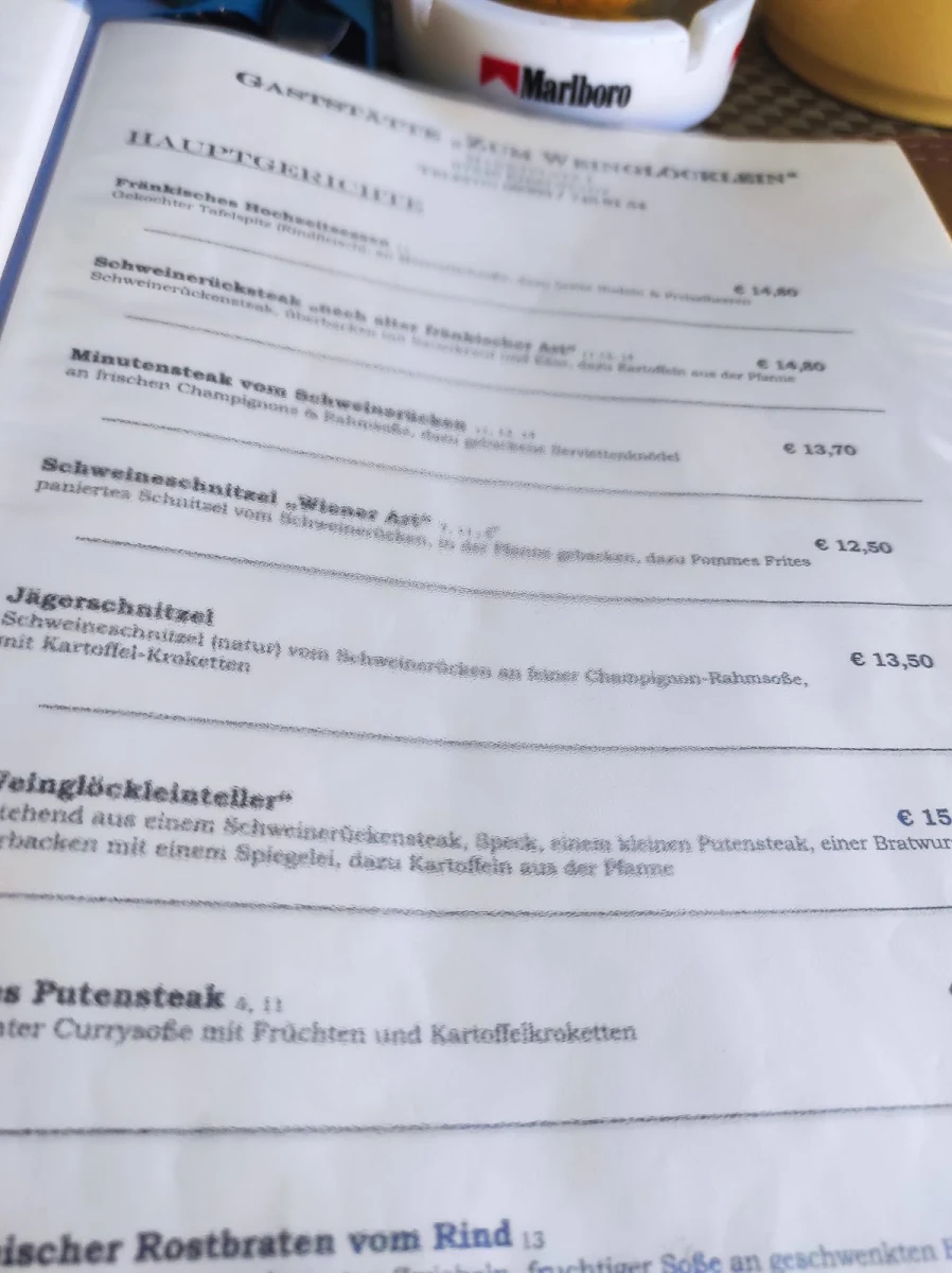 Speisekarte photo 3