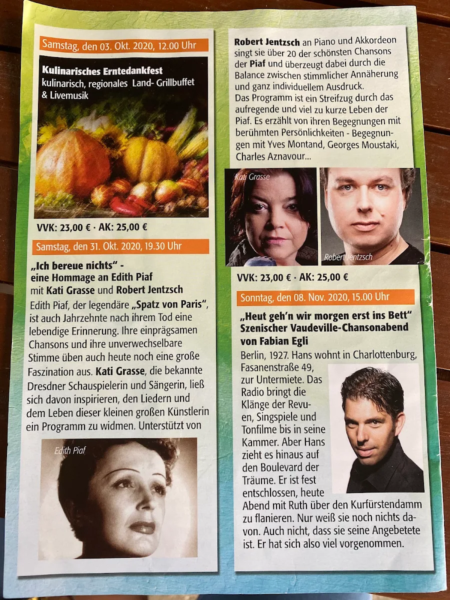 Speisekarte photo 5