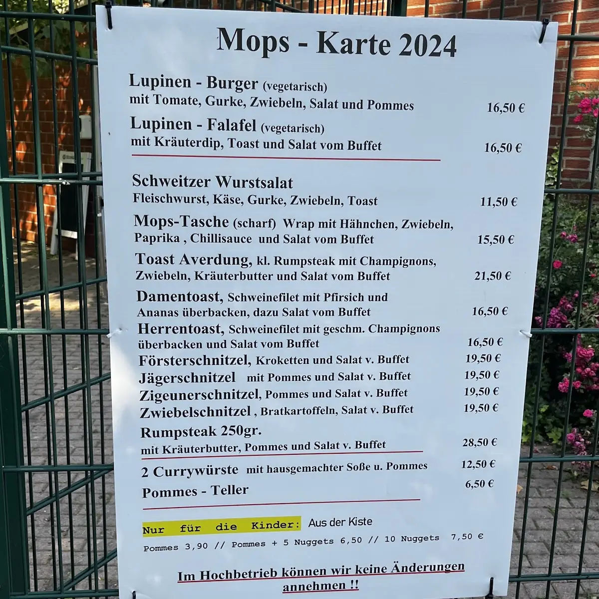 Speisekarte photo 3
