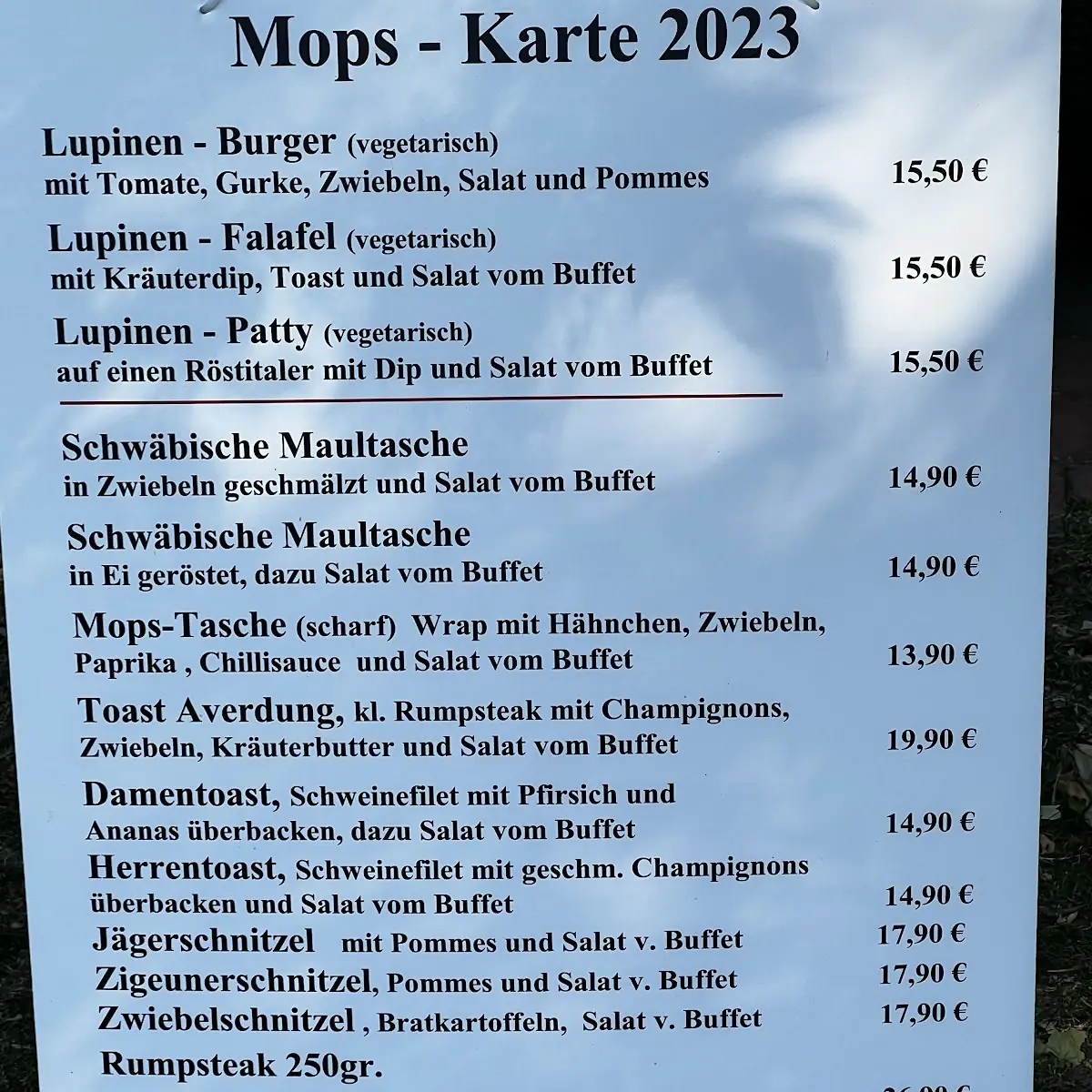 Speisekarte photo 4