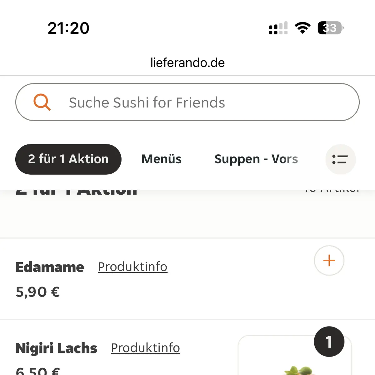 Speisekarte photo 1
