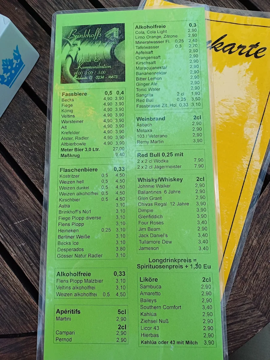 Speisekarte photo 1