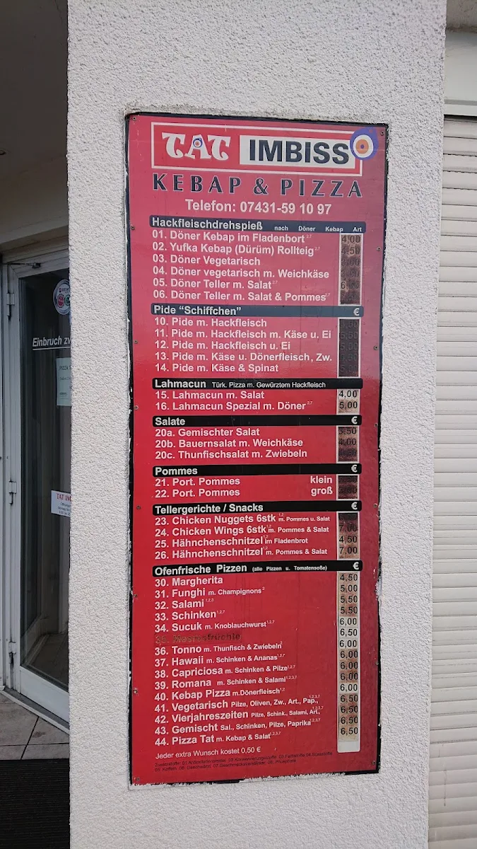 Speisekarte photo 1