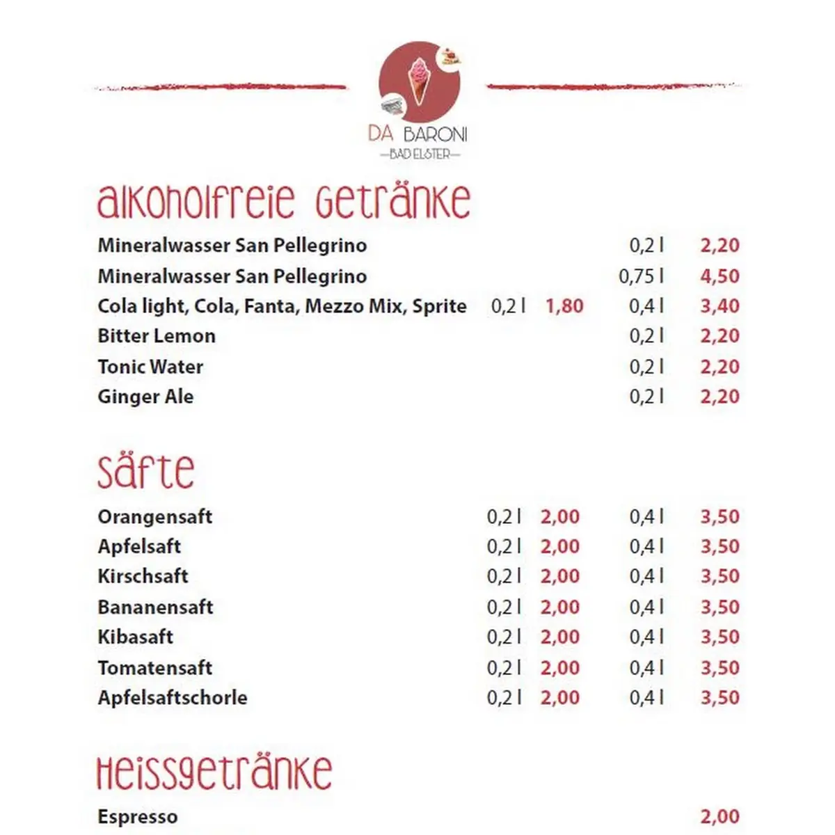 Speisekarte photo 6