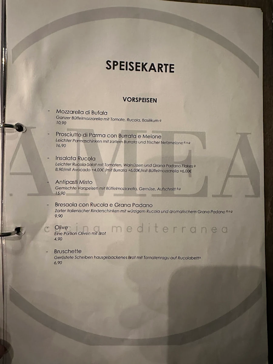 Speisekarte photo 1