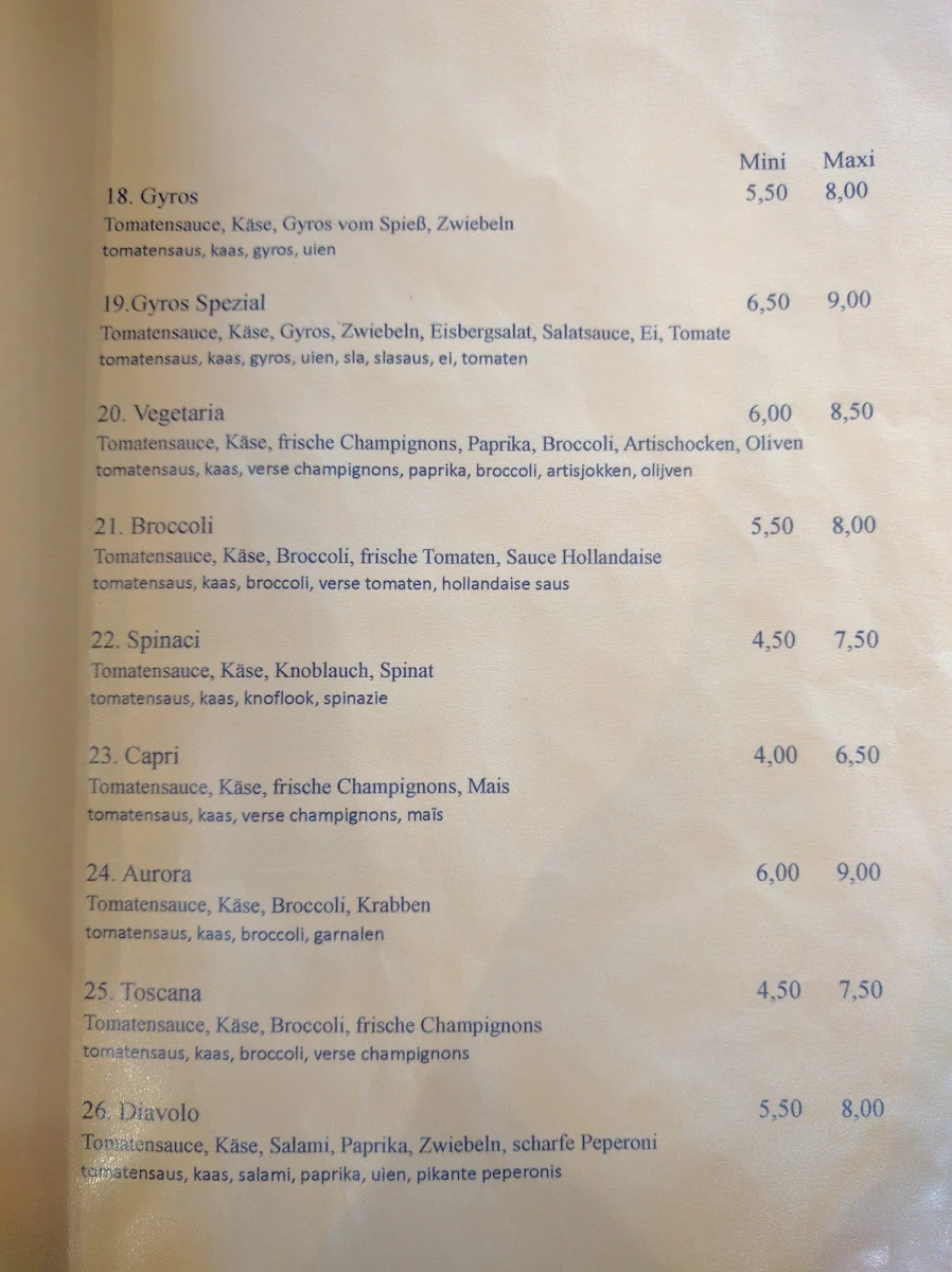 Speisekarte photo 3
