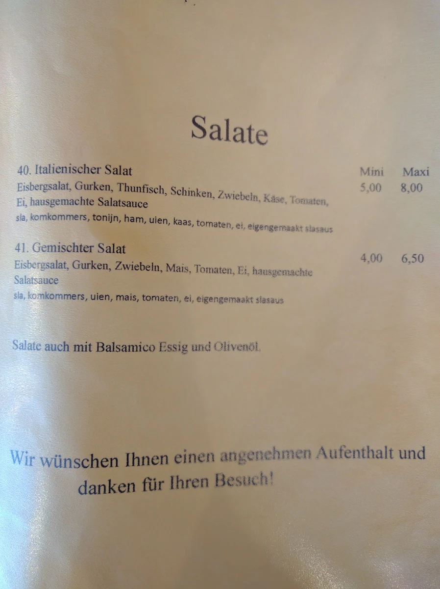 Speisekarte photo 5