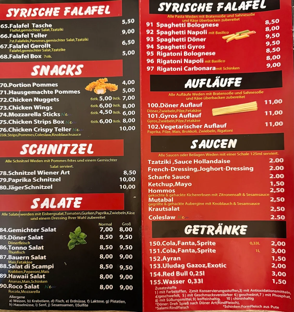Speisekarte photo 1
