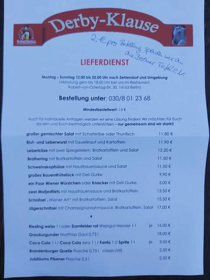 Speisekarte photo 3