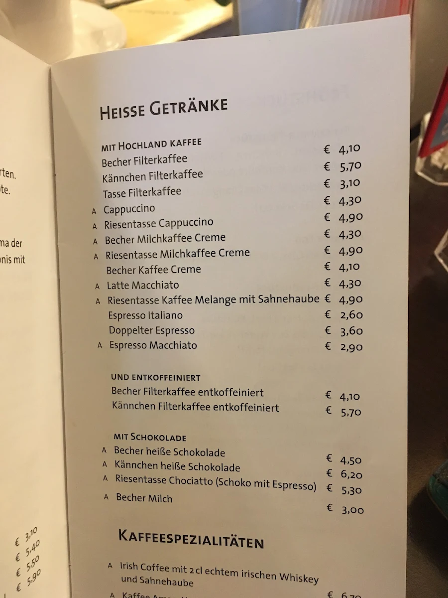 Speisekarte photo 2
