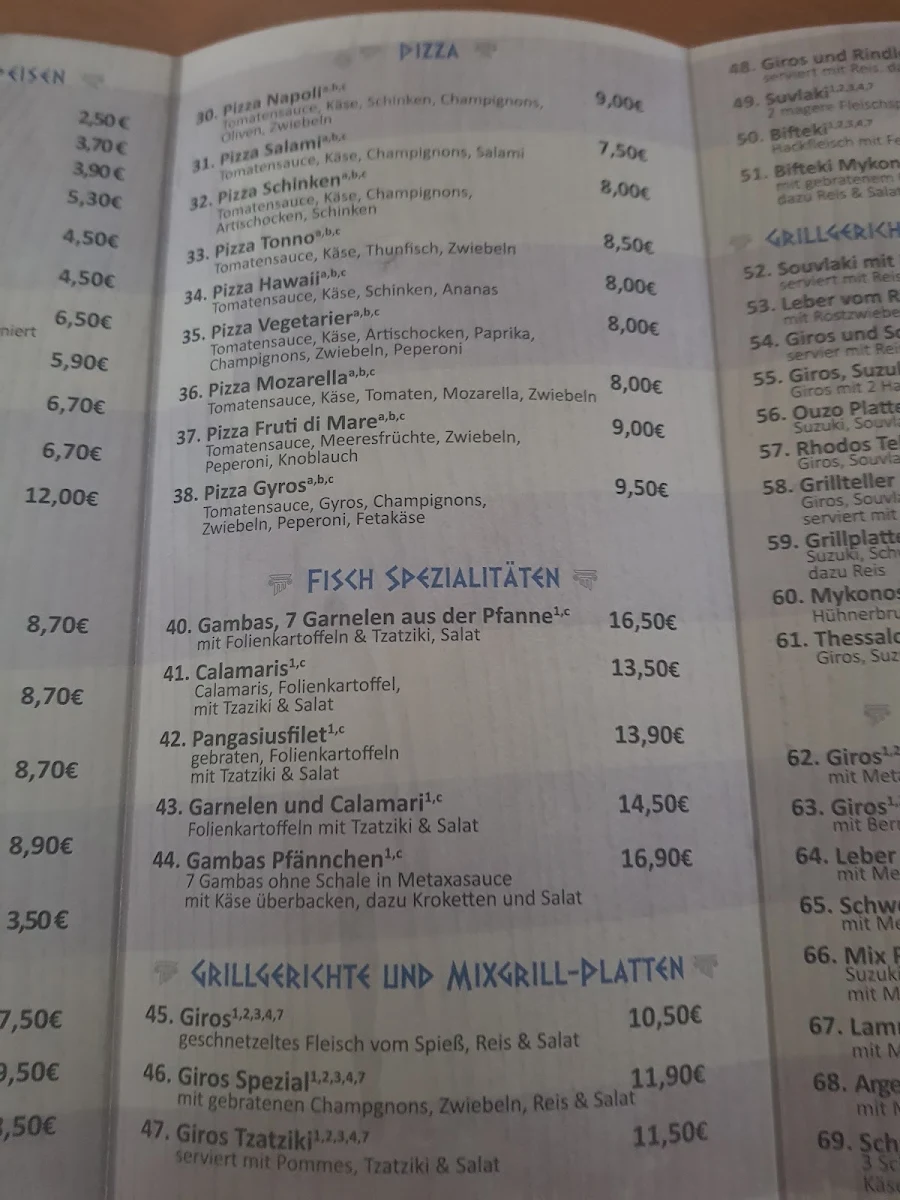 Speisekarte photo 5