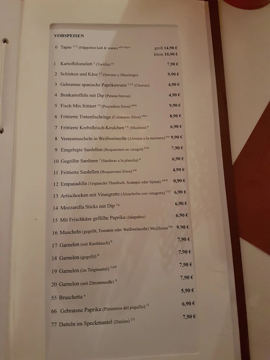 Speisekarte photo 8