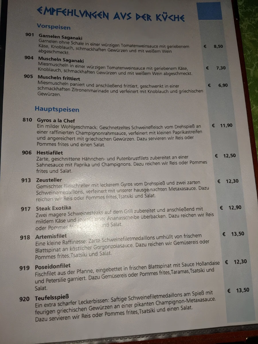 Speisekarte photo 5