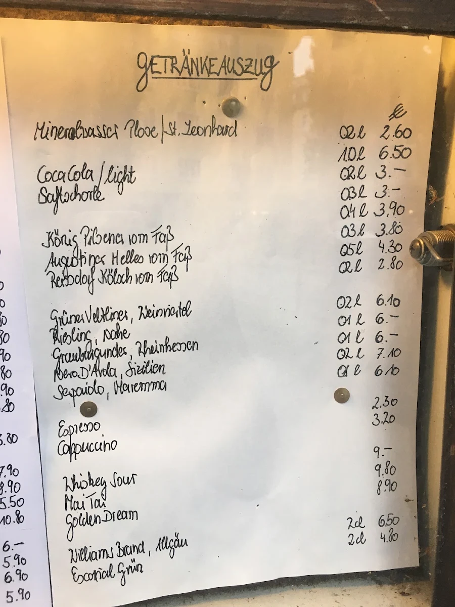 Speisekarte photo 3