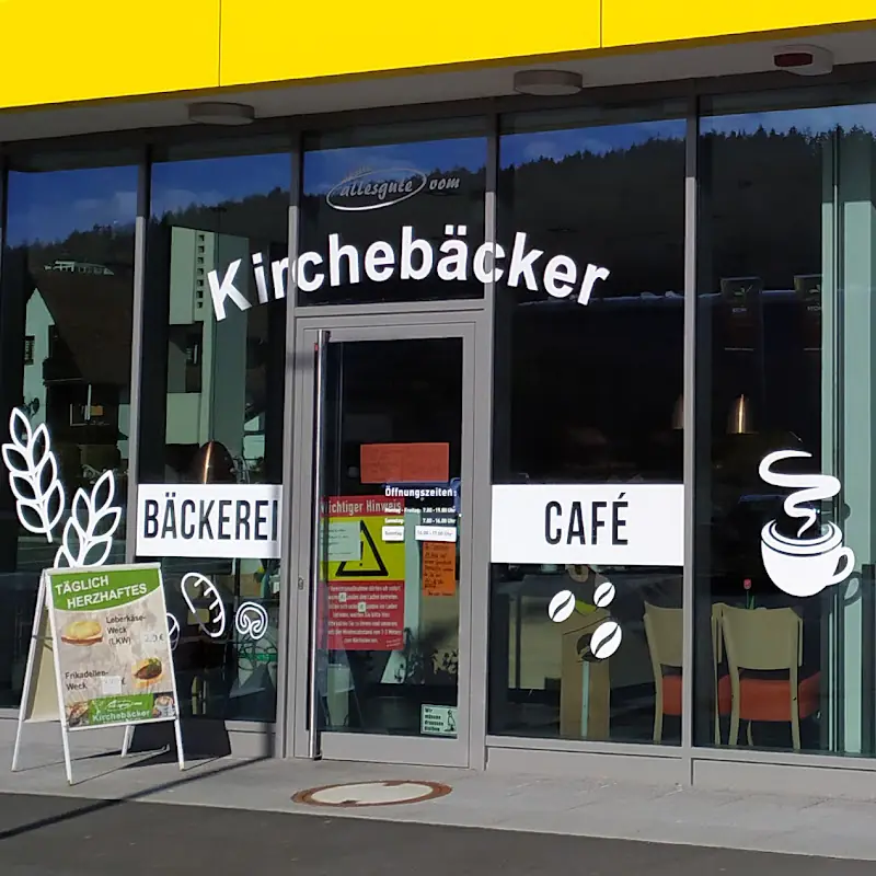Bäckerei Bohnert, "Kirchebäcker" - Zweigstelle