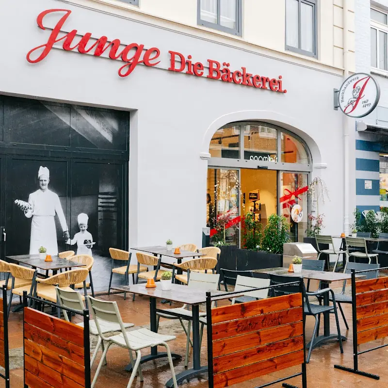 Junge Die Bäckerei.