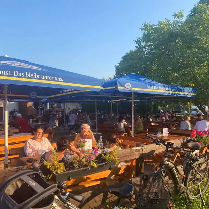 Der Biergarten am Main