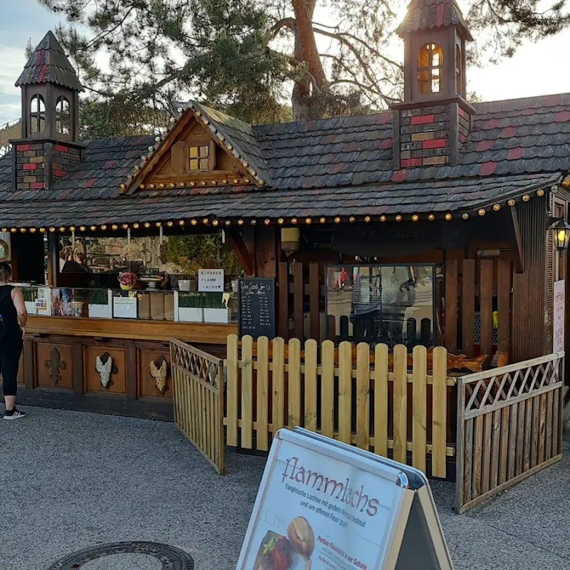 Flamed Salmon Stand
