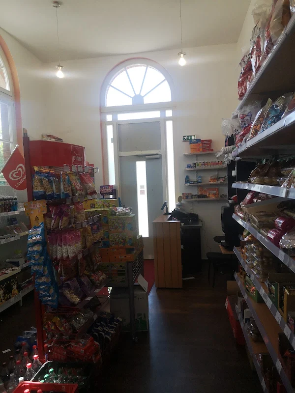 Kiosk u. Gemischtwarenladen am Bahnhof