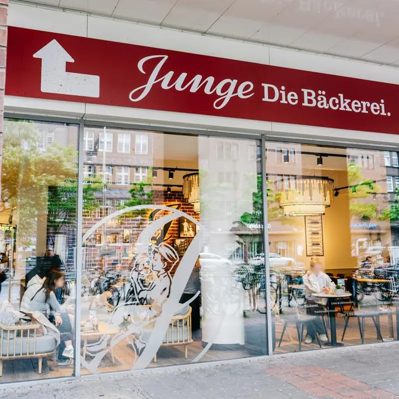 Junge Die Bäckerei.