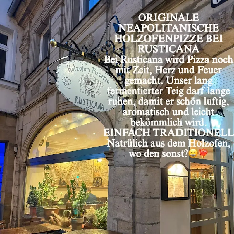 Holzofen Pizzeria rusticana