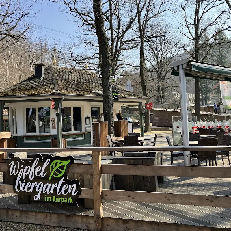 Wipfelbiergarten im Kurpark