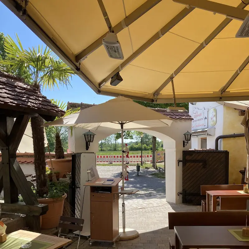 Lehner zum Storchennest fränkisches Wirtshaus mit Biergarten